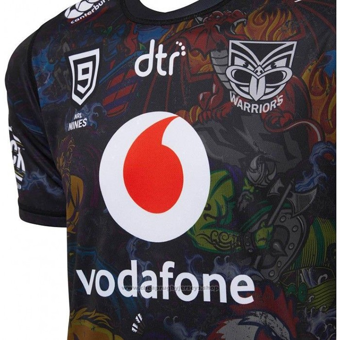 New Zealand Warriors 9s Rugby Jersey 2020
